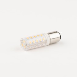 LED slim S bulb B15d 4W 220-240V 2700K DIM Ø17x55mm