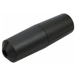 Snoerdimmer T2, Zwart, 3-100W/VA, LED 3-35W